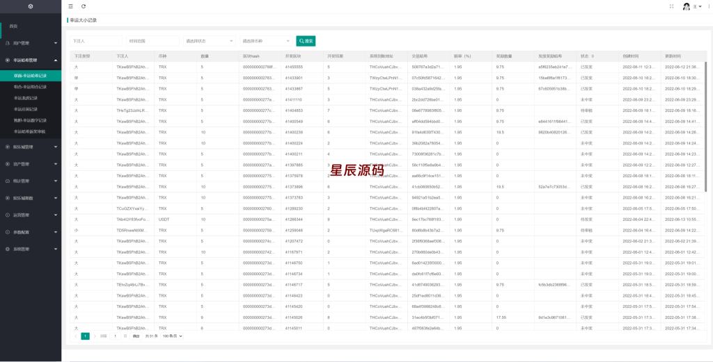 图片[15]-新版区块哈希竞彩/哈希值游戏/28游戏/usdt游戏/区块链游戏-星辰源码网
