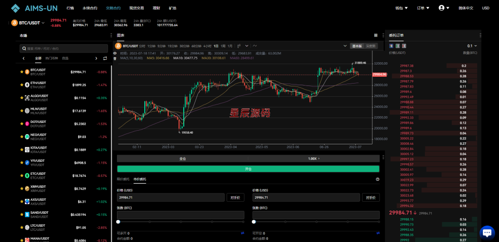 图片[16]-多语言交易所系统/永续交割合约交易/基金理财/锁仓质押-星辰源码网