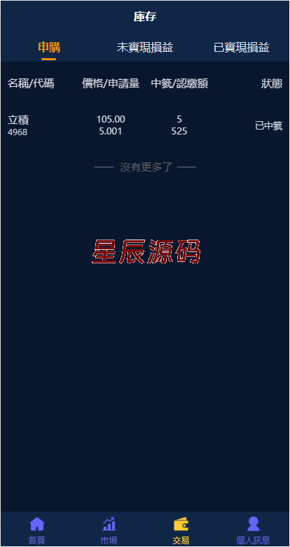图片[6]-二开版台湾股票系统/申购折扣交易系统/股票配资源码-星辰源码网