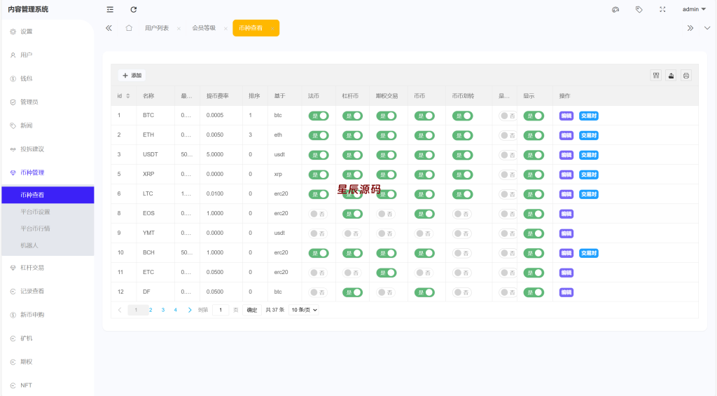 图片[16]-海外多语言仿st7源码/币币/杠杆合约/秒合约/申购/理财源码/矿机-星辰源码网