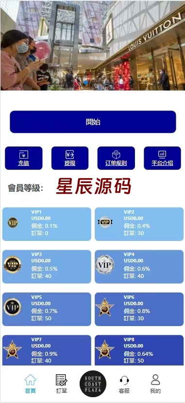 《海外多语言刷单系统源码#打针#商城刷单#代理#假人#三级分销源码-星辰源码网